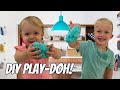 DIY Play-Doh: Levi Learns to take care of his toys!