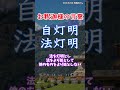 自灯明法灯明 お釈迦様の言葉 #名言  #shorts