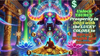 Unlock TAURUS' Prosperity in 2025 with the LUCKY COLORS to attract Wealth and Success