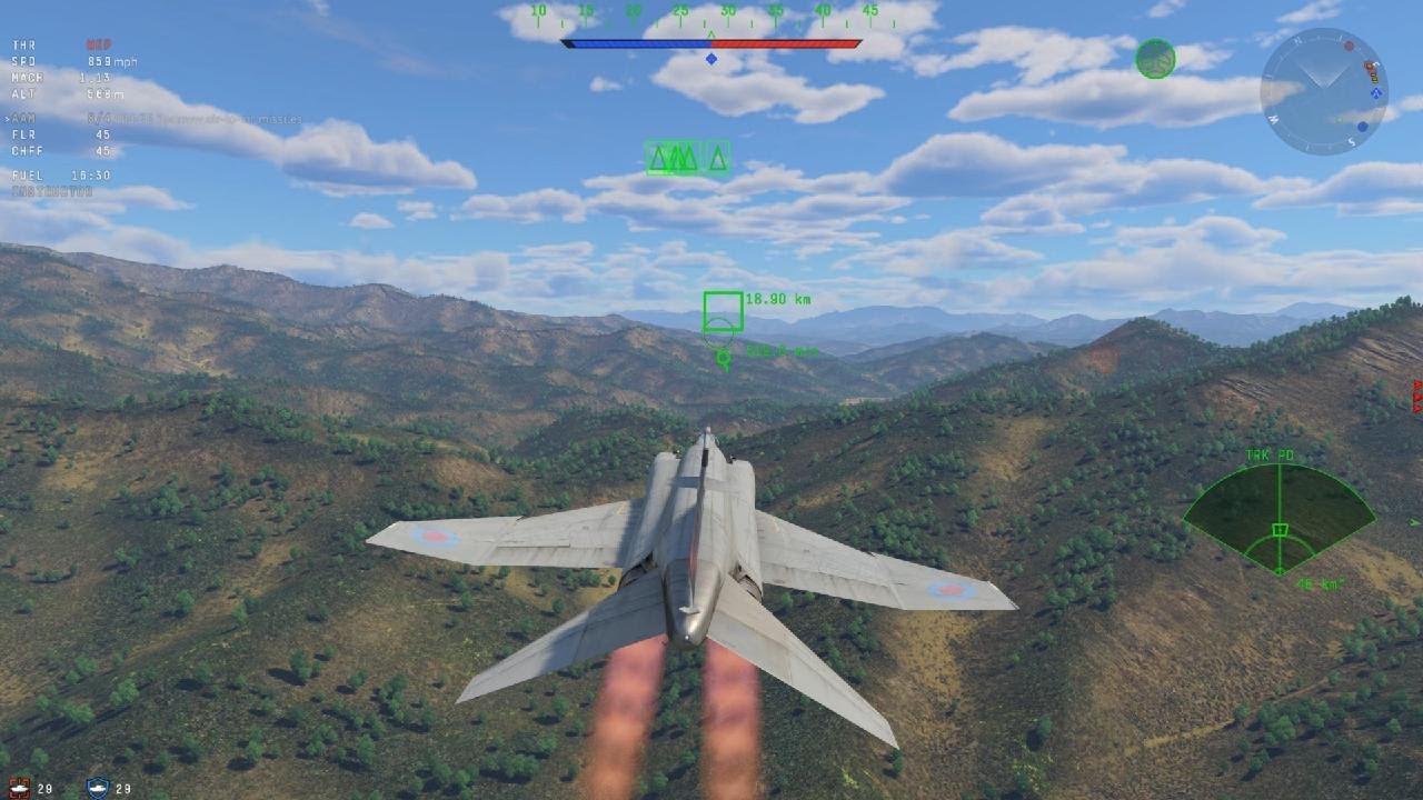 War ThunderCertified pulse doppler moment YouTube