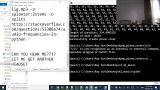 [Live Coding] Building a program that converts Kpop music to piano covers PART 1