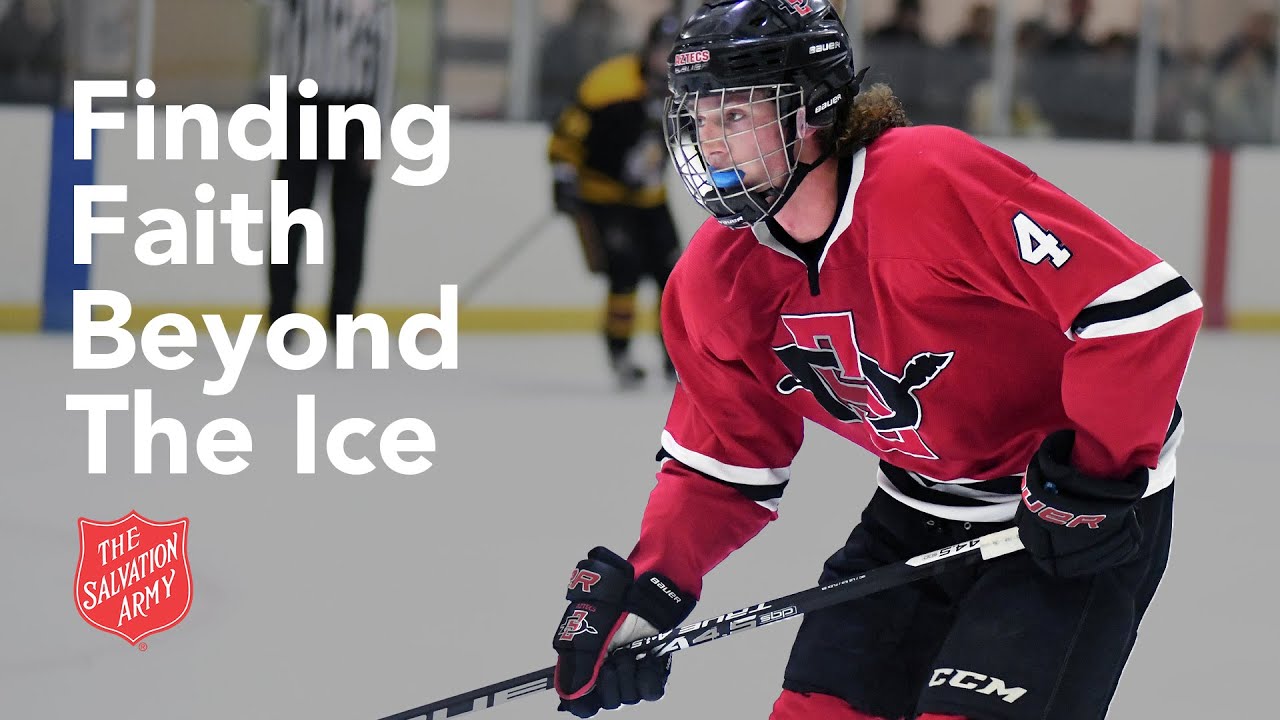 Rob Globke teaching Youth Hockey at The Salvation Army Kroc Center San Diego - Camp Kroc