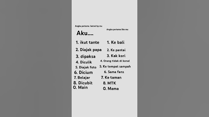 garam mara ram mara ram dan madu dung dung#anomaly