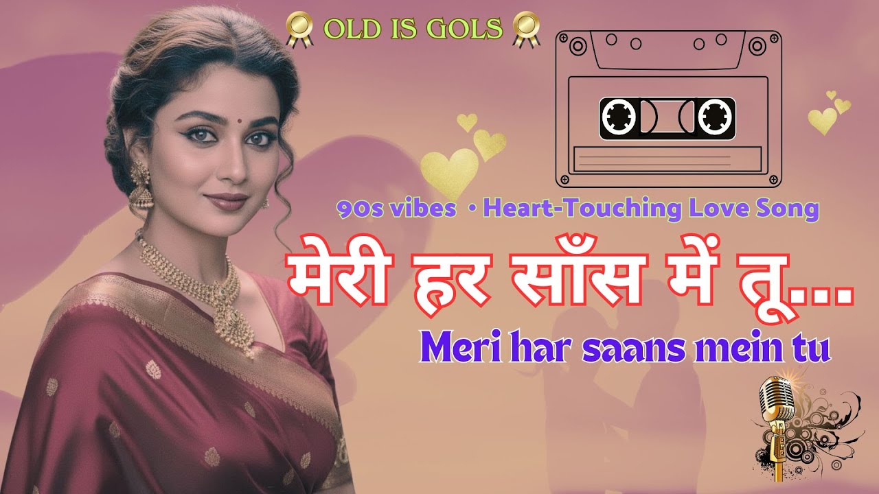 Meri Har Saans Mein Tu | मेरी हर साँस में तू | 90s Romantic Hindi Song | Old Bollywood Vibe
