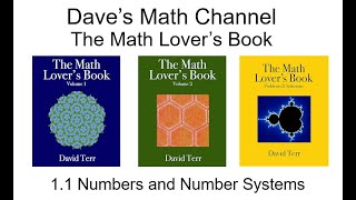 The Math Lover's Book, Chapter 1, Lesson 1: What Are Numbers?
