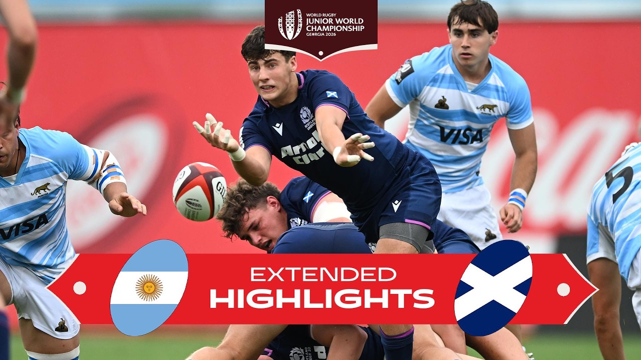 PURE CLASS 👏 | Argentina v Scotland | Junior World Championships 2026 | Extended Highlights