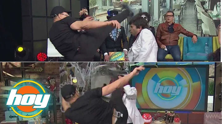 HOY | Jean-Claude Van Damme mostr sus mejores pata...