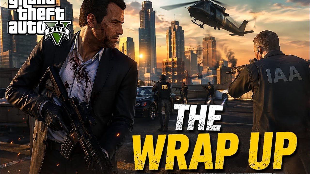 ⚔️ GTA 5 The Wrap Up – FIB vs IAA Epic Battle!#GTA5 #TheWrapUp # ...