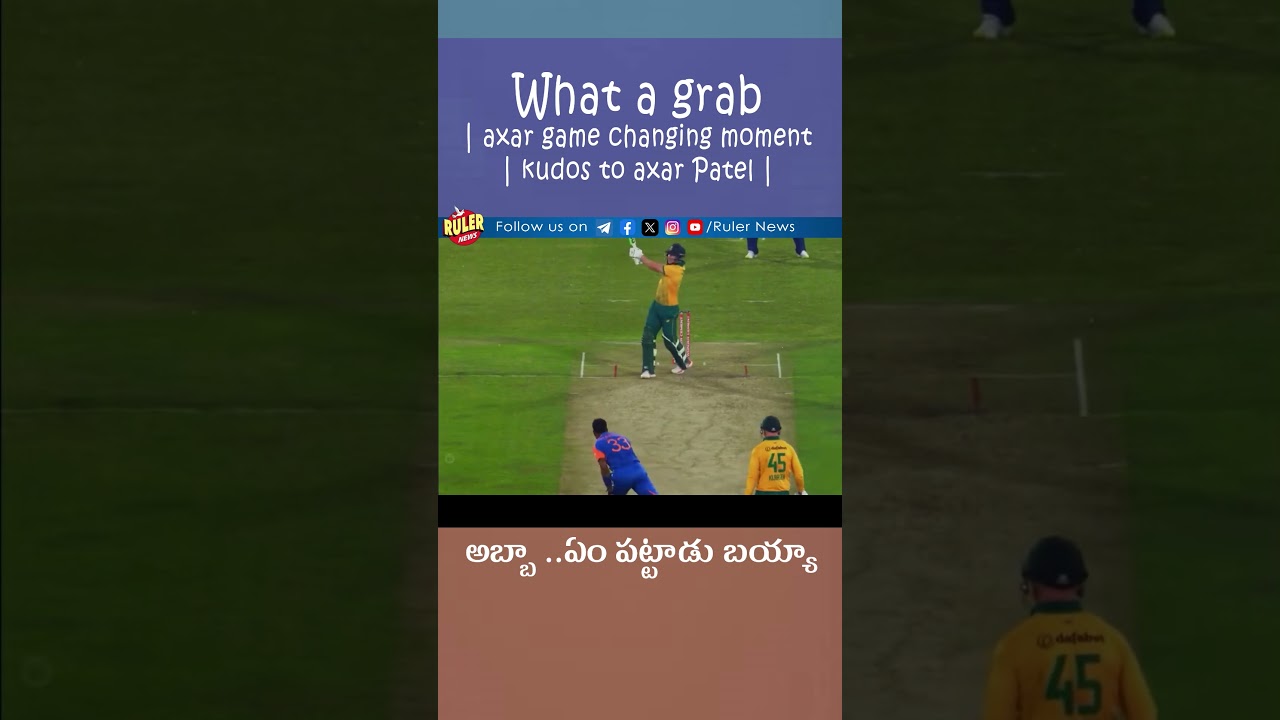 What a grab | axar game changing moment | kudos to axar Patel |