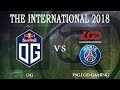PSG.LGD vs OG game 5 - The International 2018, Grand Finals - Dota 2