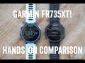 New Garmin FR735XT hands-on! How it compares to FR920XT &amp; Fenix3