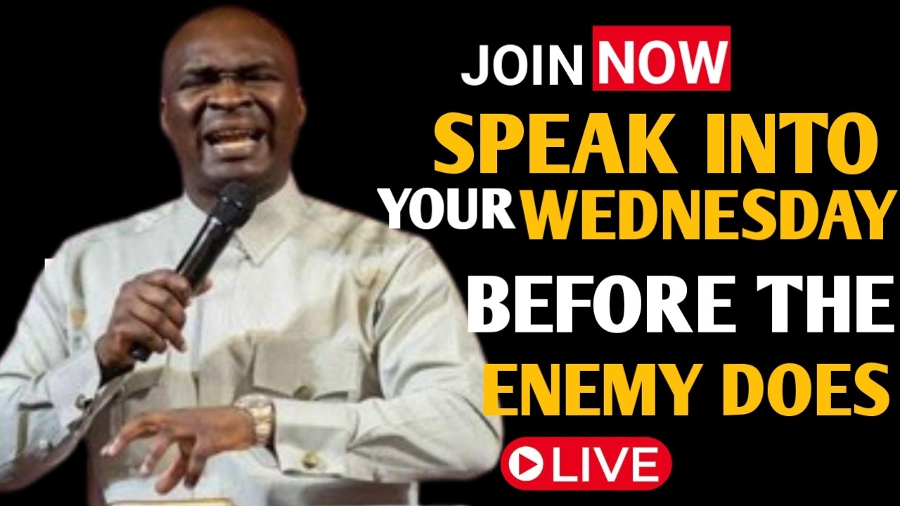 ⁣[WEDNESDAY 12TH AUGUST,2026]SPEAK INTO YOUR WEDNESDAY BEFORE THE ENEMY DOES – APOSTLE JOSHUA SELMAN
