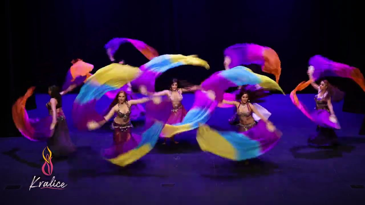 Bellydance Fan Veils