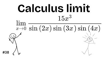 Solving limit of sin(ax)sin(bx)sin(cx)/x^3 | High school Mathematics | No explanation 