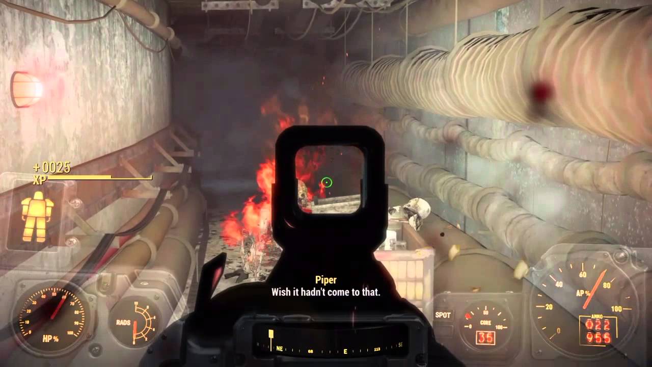 Fallout 4 - Legendary Synth Strider (Wounding Hunting Rifle Reward)