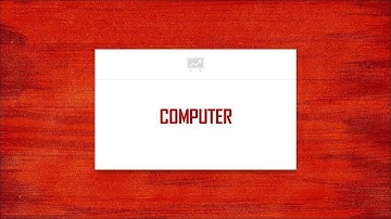 GE8151(PSPP) - Unit 1- Computer - A Glance