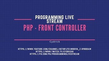 PHP - Front Controller