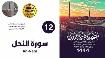 سورة النحل (مصحف المسجد النبوي 1444)