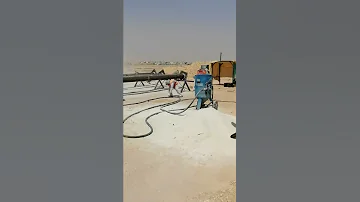 Sand Blast For Steel Pipe ضرب الرمل لإزالة الصدأ من الحديد إذا أعجبك الفيديو ادعمناlike أو اشتراك 