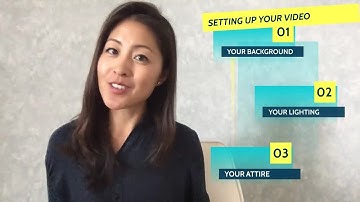 How to present on video, part 1: Setting up your video