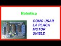 motor shield Arduino robótica