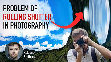 Electronic Shutter. Creative Use of Rolling Shutter