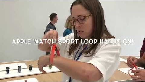 Apple Watch Sport Loop Hands On: A runner’s new best friend