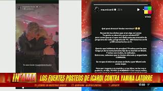 🥊 EL FUERTE IDA Y VUELTA DE YANINA LATORRE Y MAURO ICARDI