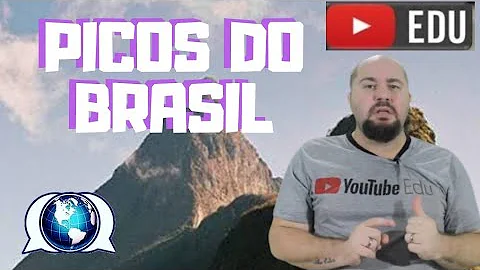 Em quais regiões se concentram os picos culminantes do Brasil?