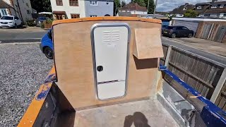 Fitting and Fibreglassing a New Cabin/Cuddy Bulkhead and Door- Wilson Flyer Boat Project - Part 8
