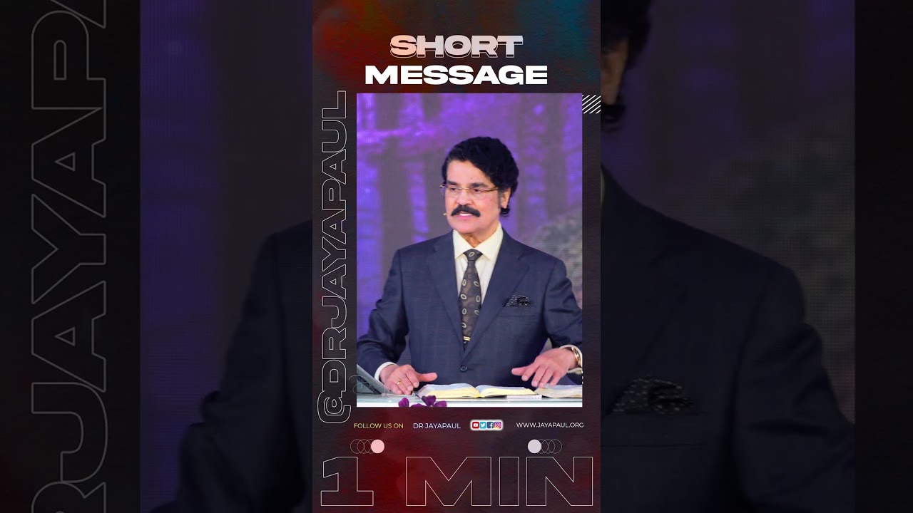 | Short Message | Dr Jayapaul | 