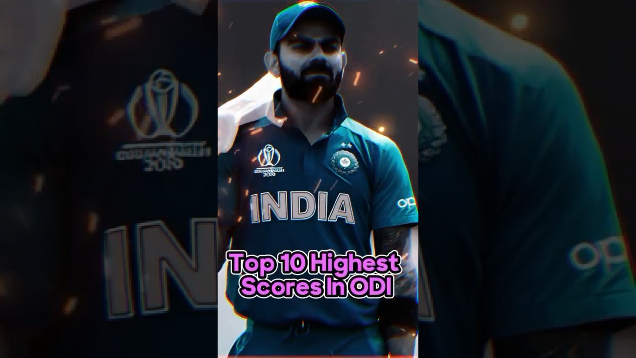 Top 10 Virat Kohli Highest Scores In ODI 