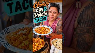 Potato, Chorizo & Egg Tacos | Easy Mexican Breakfast Tacos
