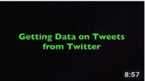 How To Extract Tweets From Twitter Using Python In Urdu/Hindi Part 5