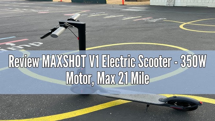 Maxshot V1 Electric Scooter Review: Unleashing Urban Freedom