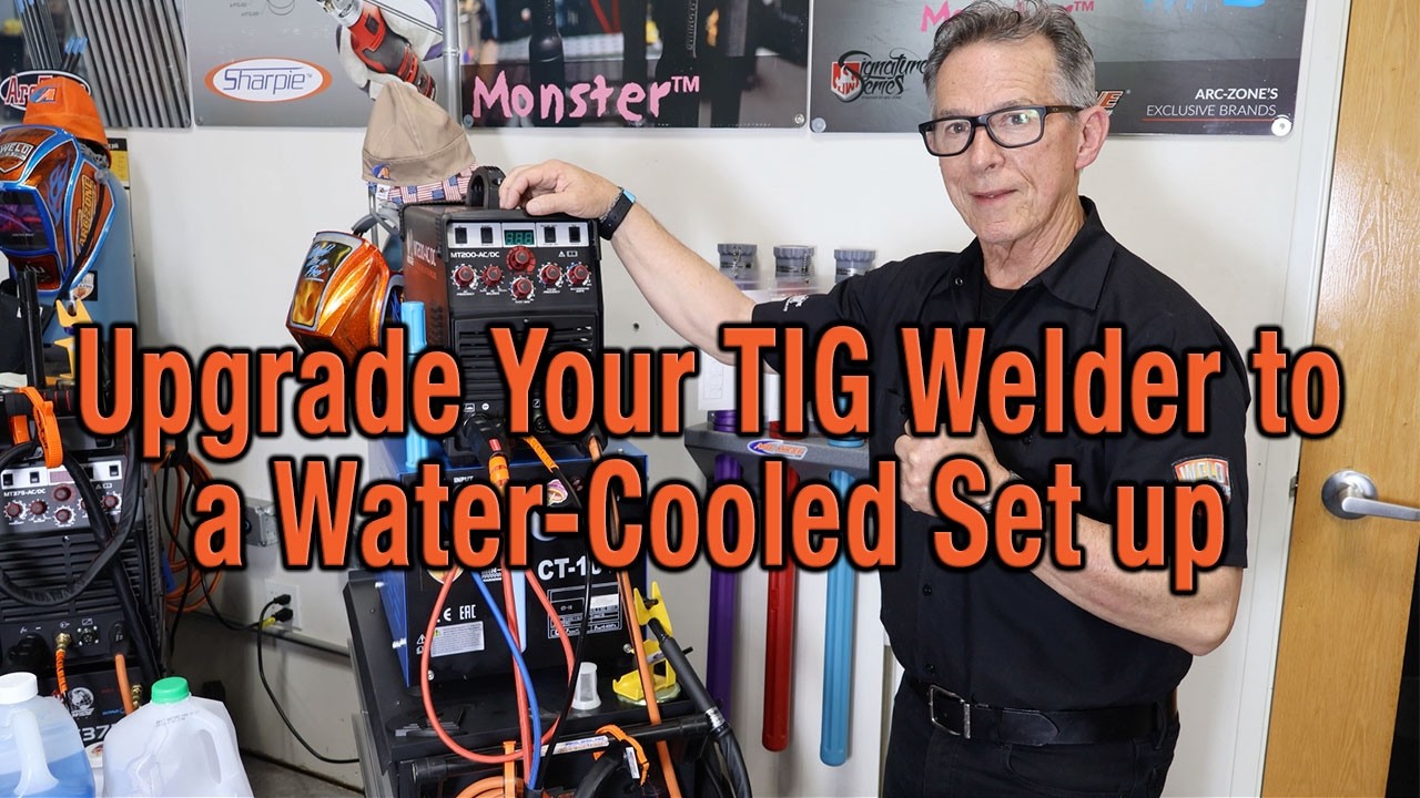 Complete Air-to-Water-Cooled TIG Machine Upgrade Kit!