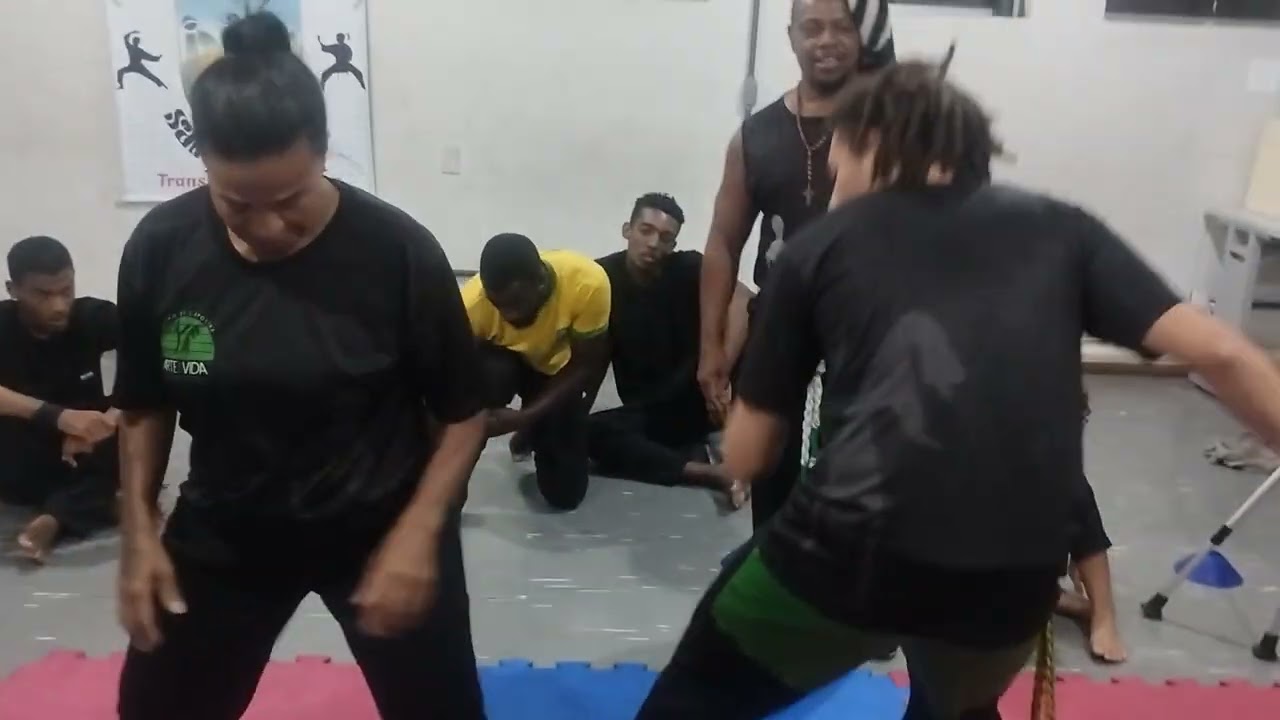 #digão no treino de capoeira 