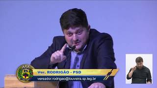 Momento Tribuna: Vereador Rodrigão - PSD - Parte 2 - 13ª Sessão - 15/08/17