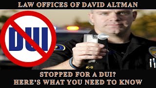 DUI Criminal Defense Attorney Lawyer in St. George Utah - What To Do When Stopped For A DUI