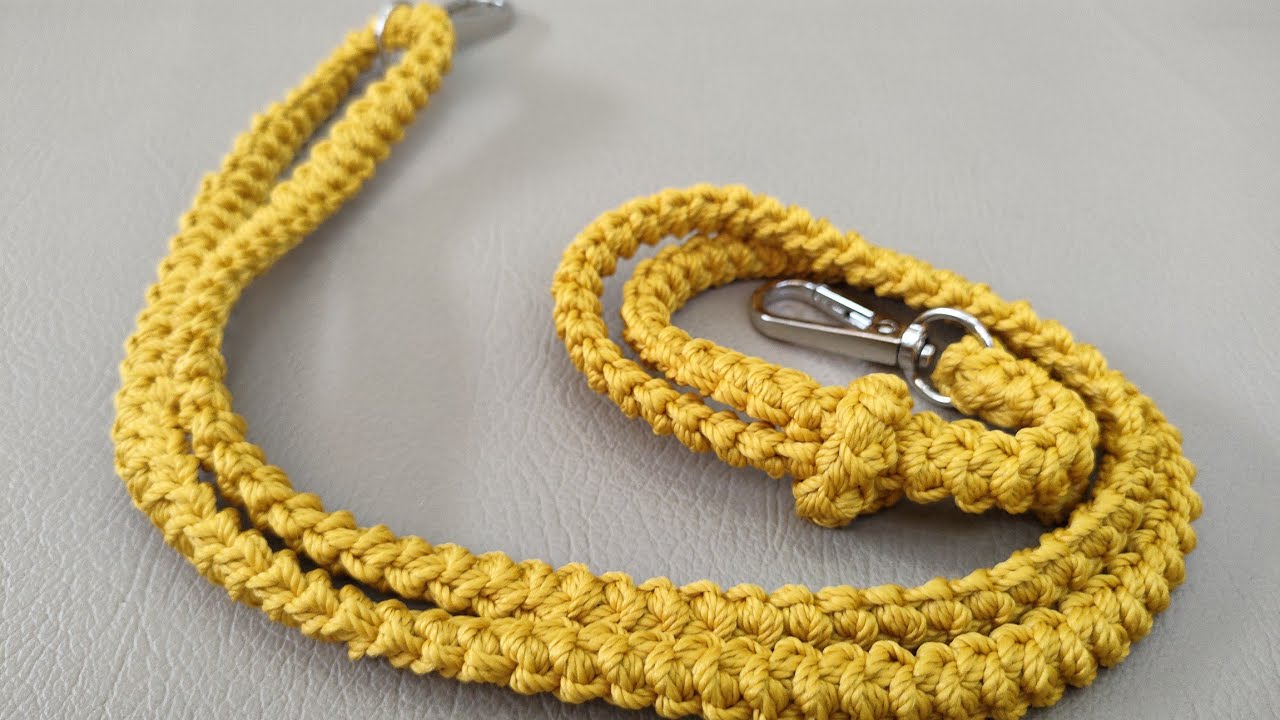 Tali Tas rajut Anti melar || I cord crochet