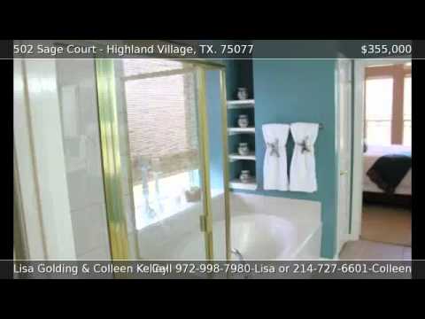 502 Sage Court, Highland Village, TX home video tour