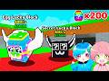 友達と『全てのラッキーブロック』を200個開けてバトルするブレインロットを盗むロブロックス..【ROBLOX】