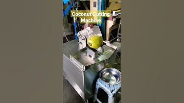 Coconut Cutting Machine #shorts #youtubeshorts #ytshorts