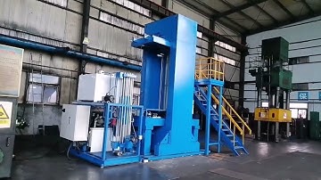 ME series large diameter isostatic press operation video