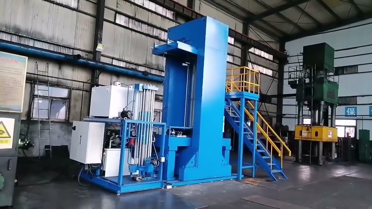 ME series large diameter isostatic press operation video