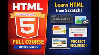 HTML Full Course in Telugu | From a ZERO to HERO