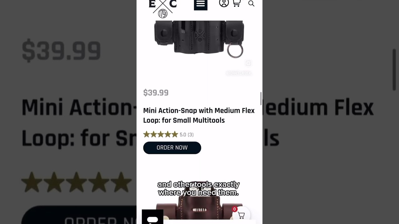 1791 EDC Multitool Holster 