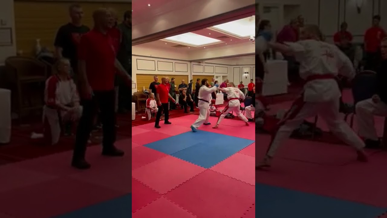 Red: Dan Potter (ENG) Vs Blue: Michael Davison (ENG) - WMO World Champs 2022 - Kumite Final