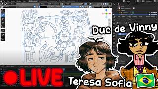 Drawing the Valsgärde Plates feat. Duc de Vinny & Teresa Sofia