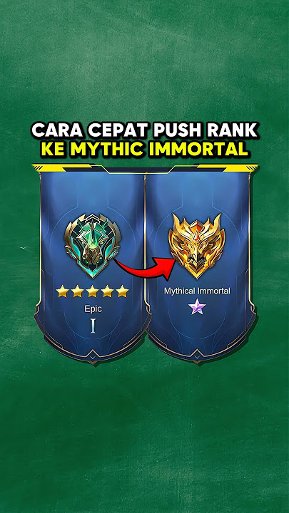 Download lagu EASY WAY TO MYTHIC IMMORTAL!! #mobilelegends #mlbbshorts